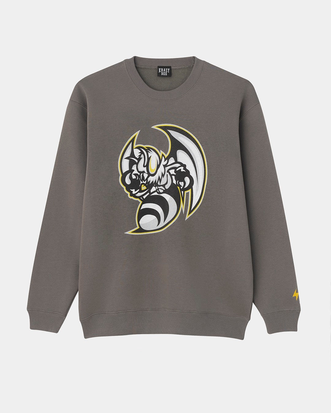 KILLER BEE CREWNECK (C.GREY)