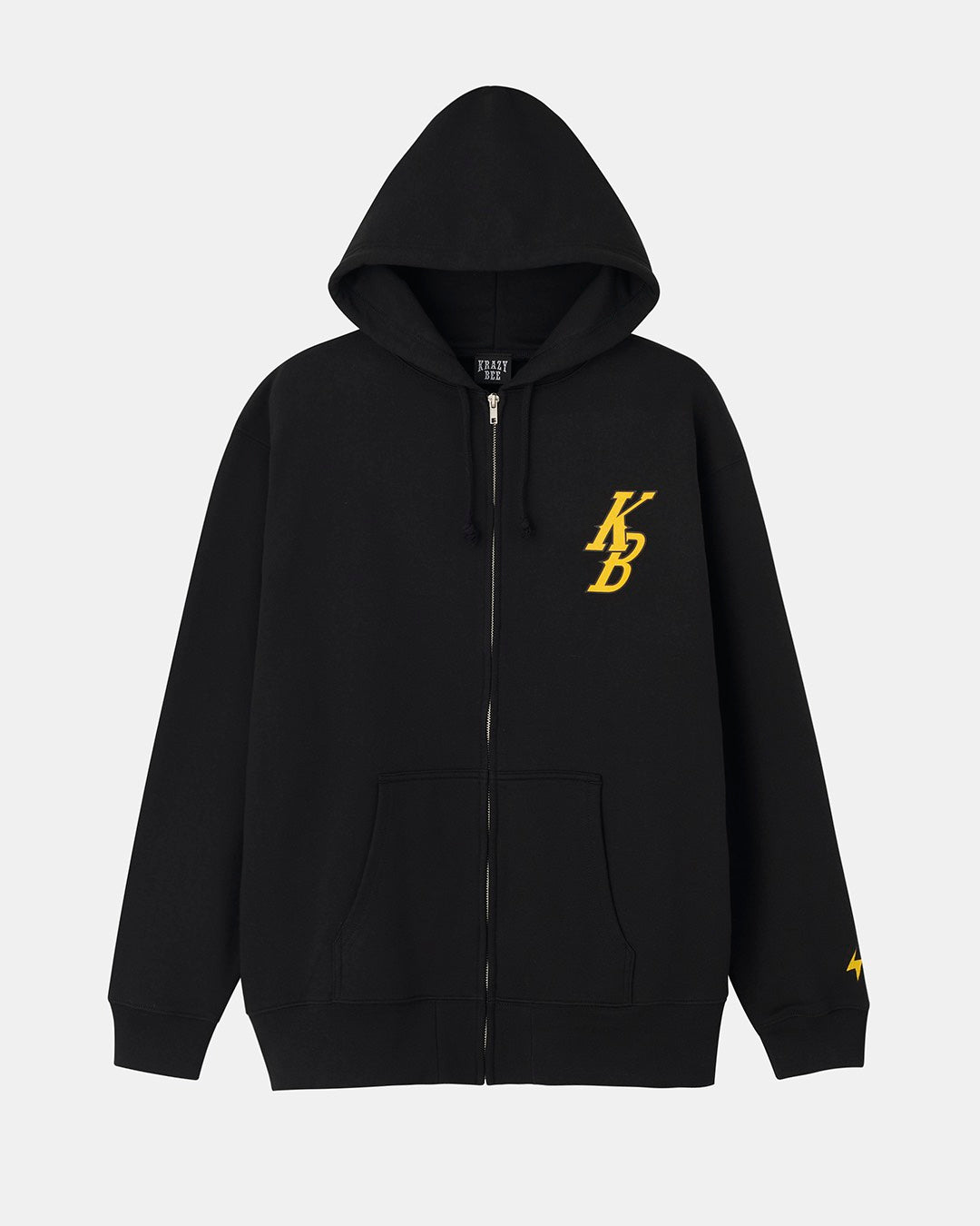 KB ZIP HOOD (BLACK)