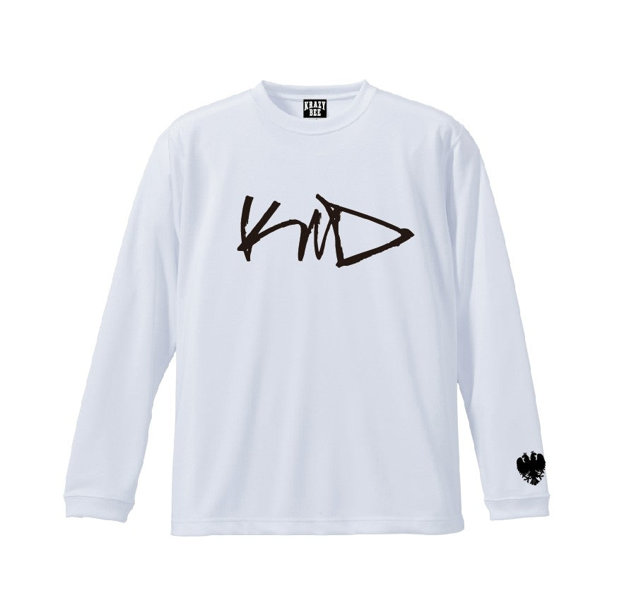 KID DRI LS TEE (WHITE)