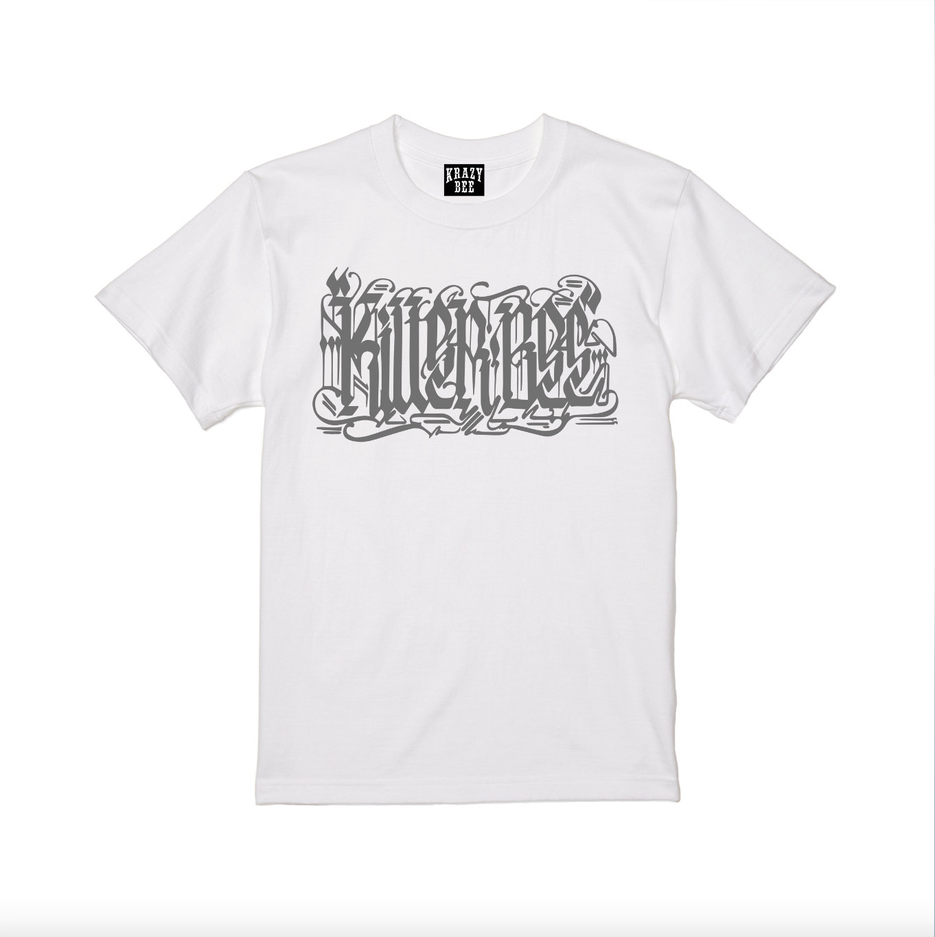 KILLERBEE RIZIN LANDMARK 15 MODEL SS TEE (WHITE_GREY)