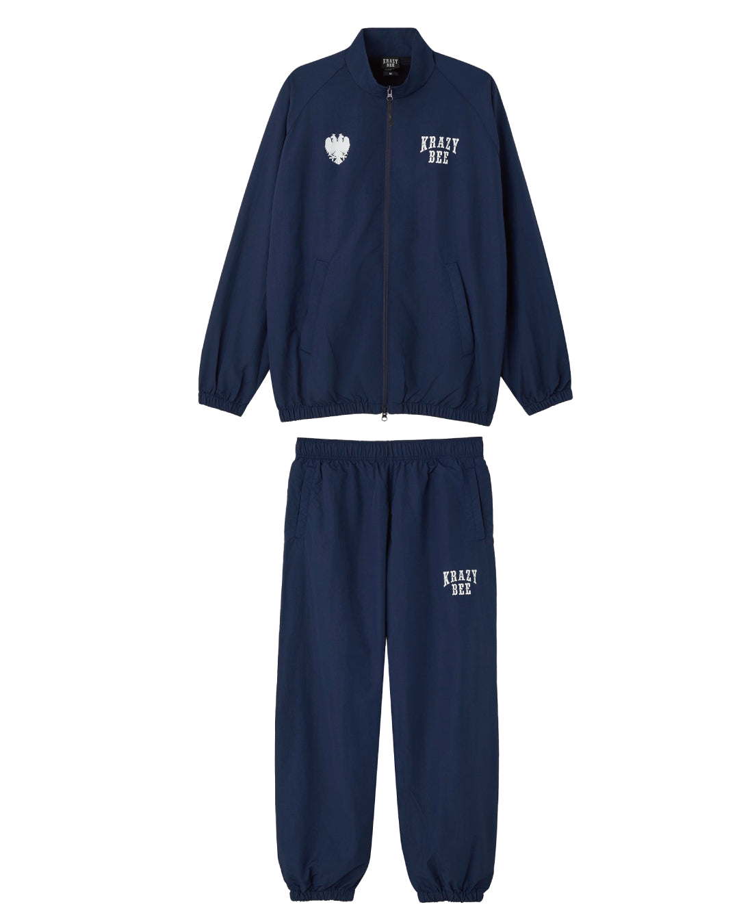 KRAZYBEE セットアップ KB TRACK SUIT & PANTS SET ( NAVY set ) – krazy bee