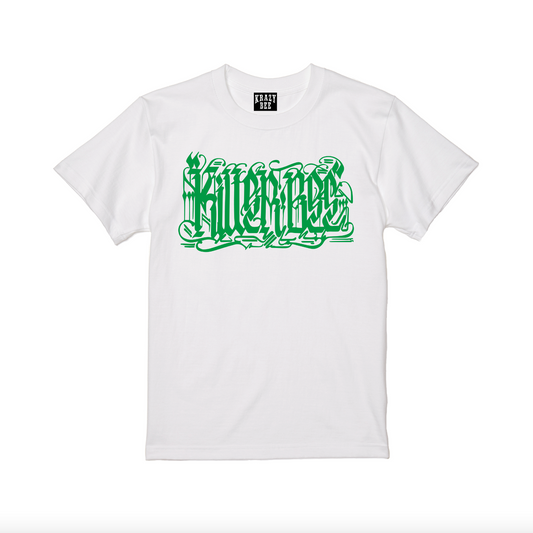 KILLERBEE RIZIN LANDMARK 15 MODEL SS TEE (WHITE_GREEN)