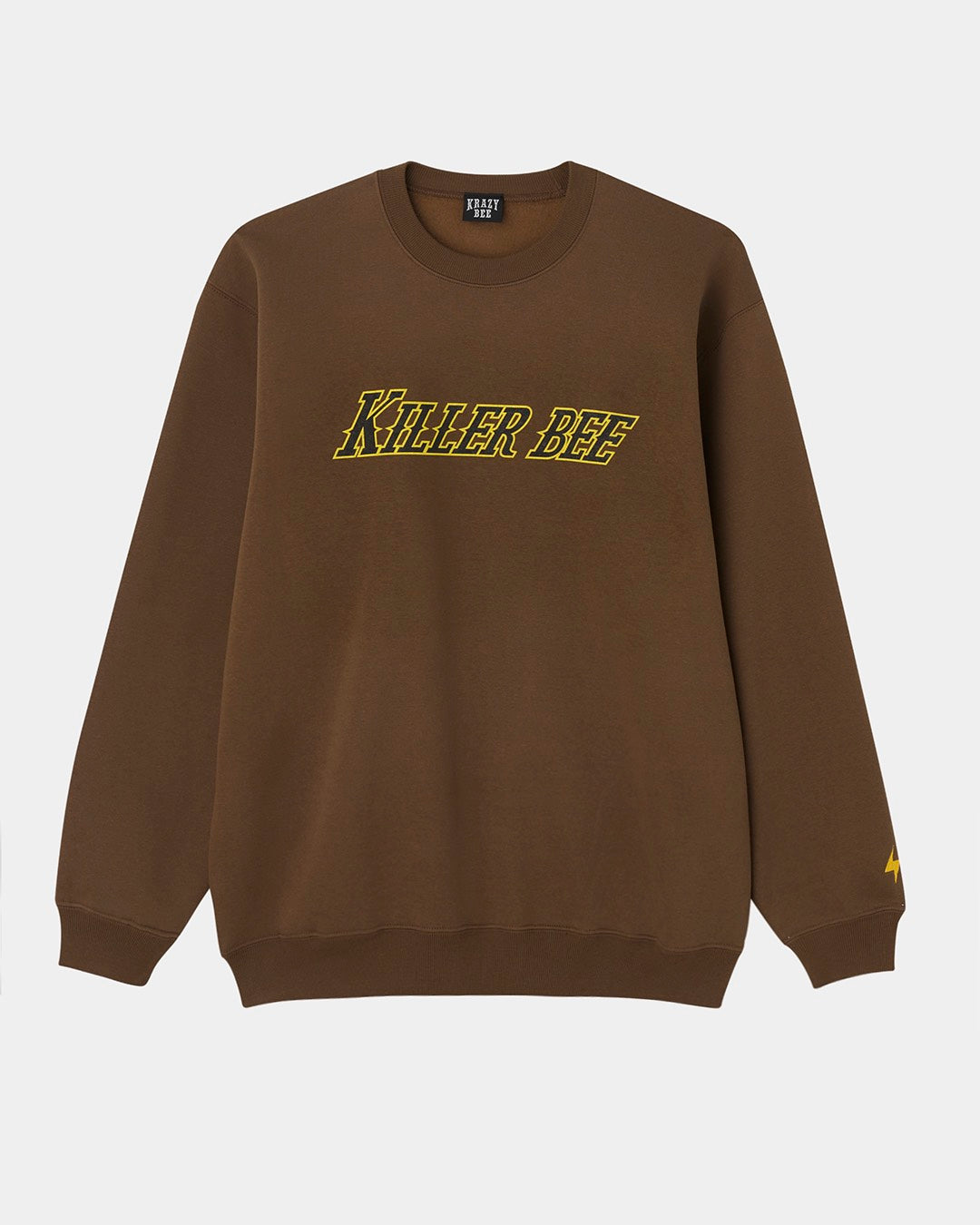KILLER BEE ORIGINAL LOGO CREWNECK (DK.BROWN)