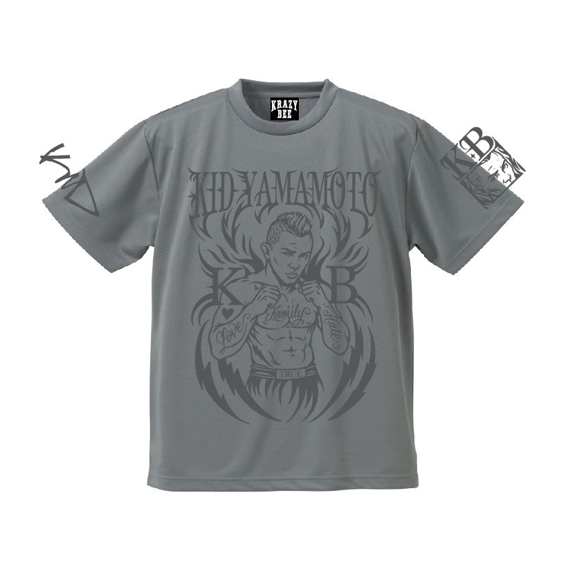 KID ITALIAN ROOSTER WORLD DRI SS TEE (GREY)