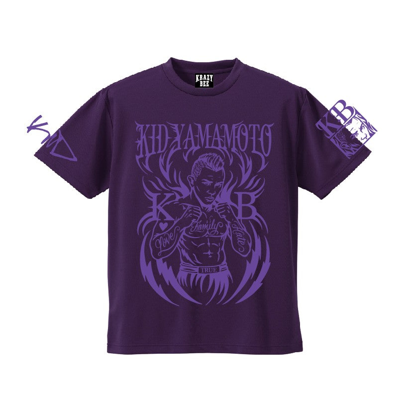 KID ITALIAN ROOSTER WORLD DRI SS TEE (PURPLE)