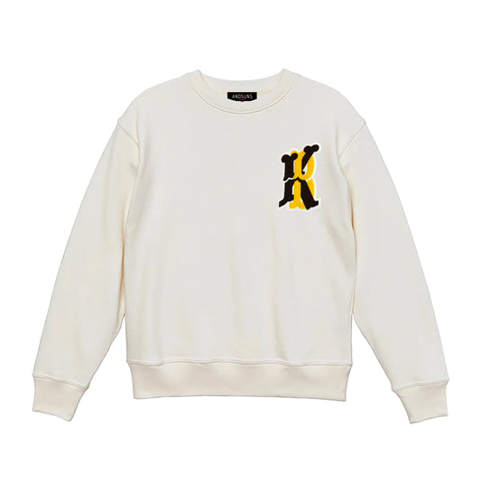 KB SUNS LOGO CREWNECK (OFF WHITE)