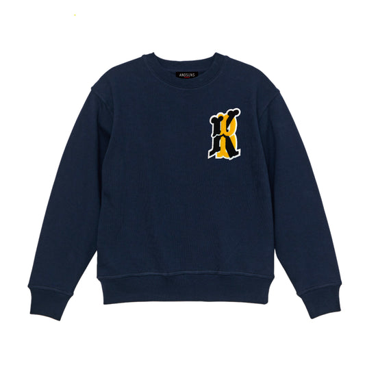 KB SUNS LOGO CREWNECK (NAVY)