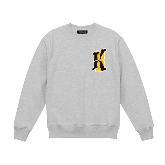 KB SUNS LOGO CREWNECK (ASH)