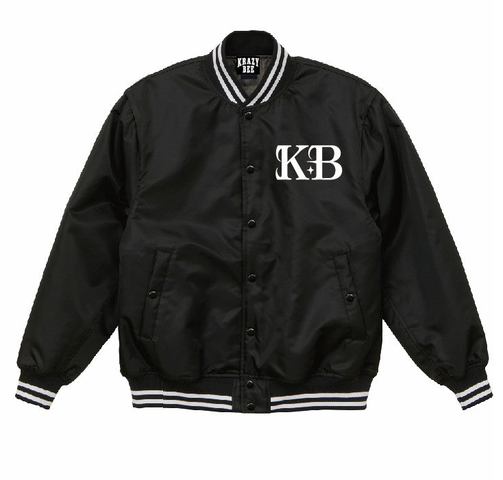 KID ITALIAN ROOSTER WORLD BASEBALL JACKET (BLACK-W)