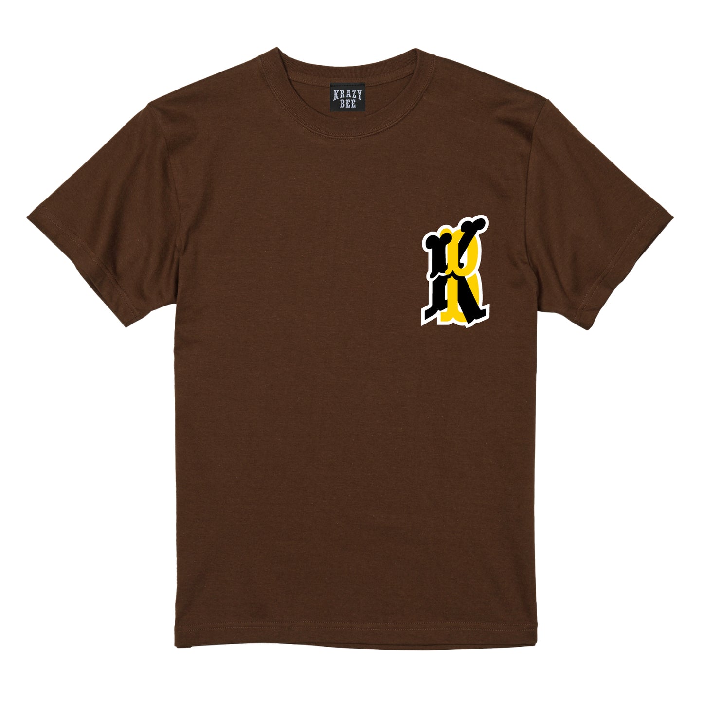 KB LOGO SS TEE (BROWN)