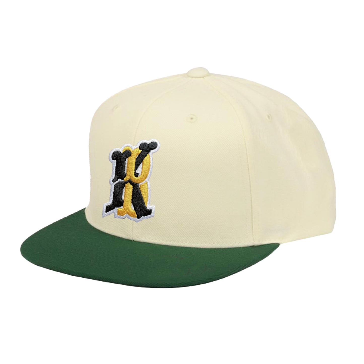 KB LOGO BB CAP (WHT/GRN)