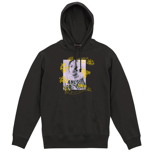 KING & QUEEN SUNS PULLOVER ( INK BLACK )