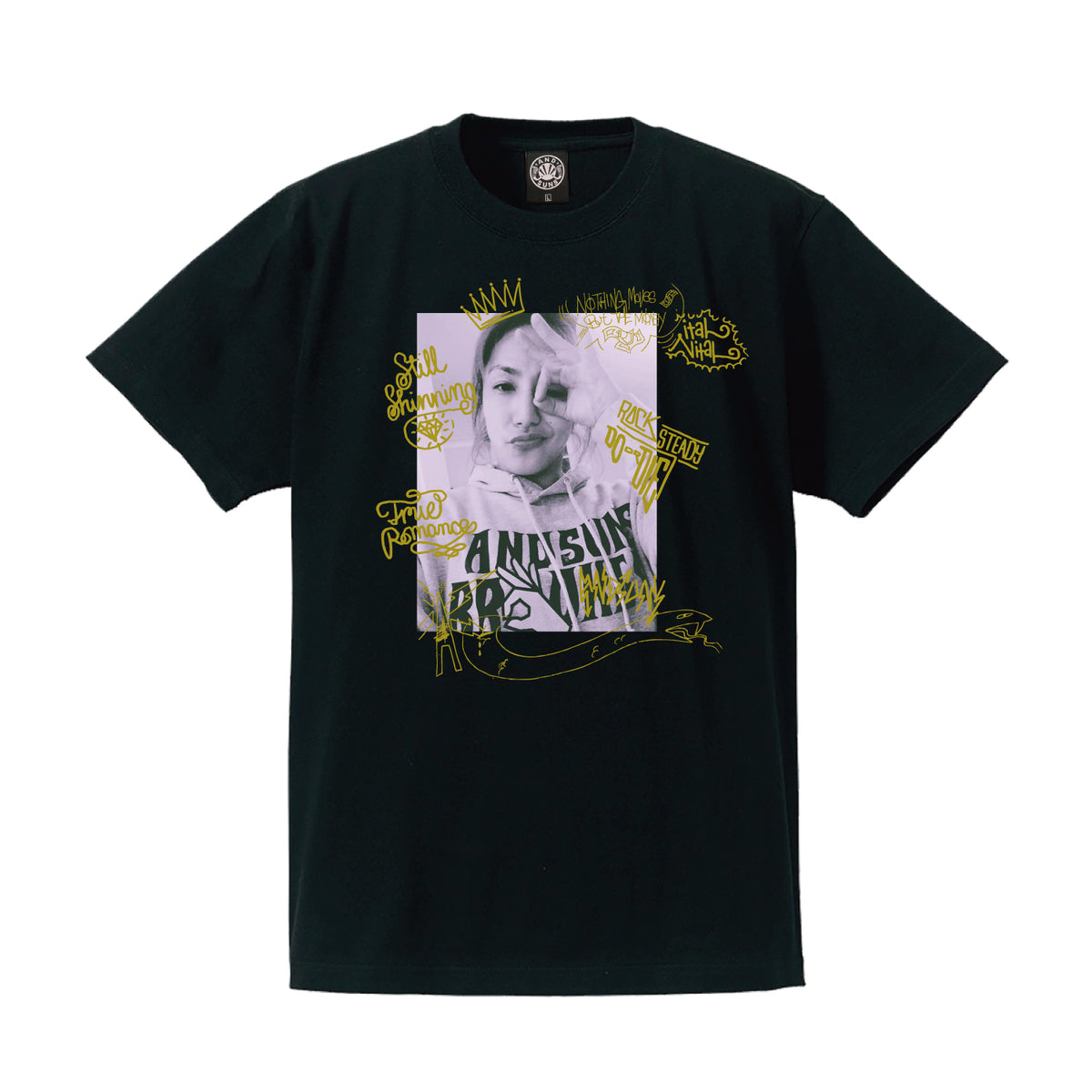 KING & QUEEN SUNS SS TEE ( BLACK )