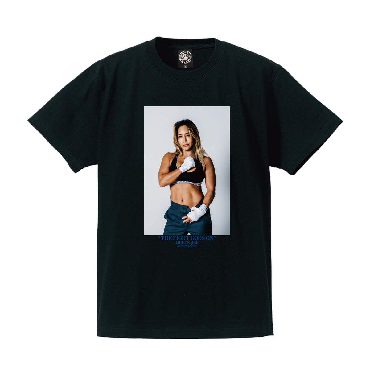 FIGHT GOES ON SUNS SS TEE ( BLACK )