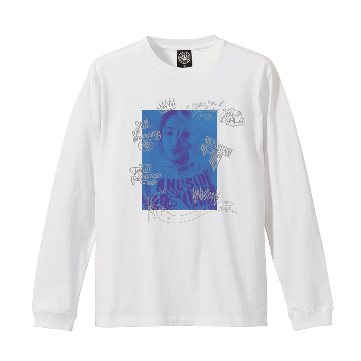 KING & QUEEN SUNS LS TEE ( WHITE )