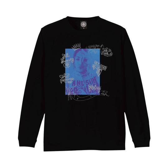 KING & QUEEN SUNS LS TEE ( BLACK )