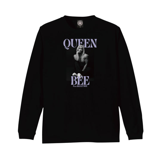 QUEEN BEE SUNS LS TEE ( BLACK )