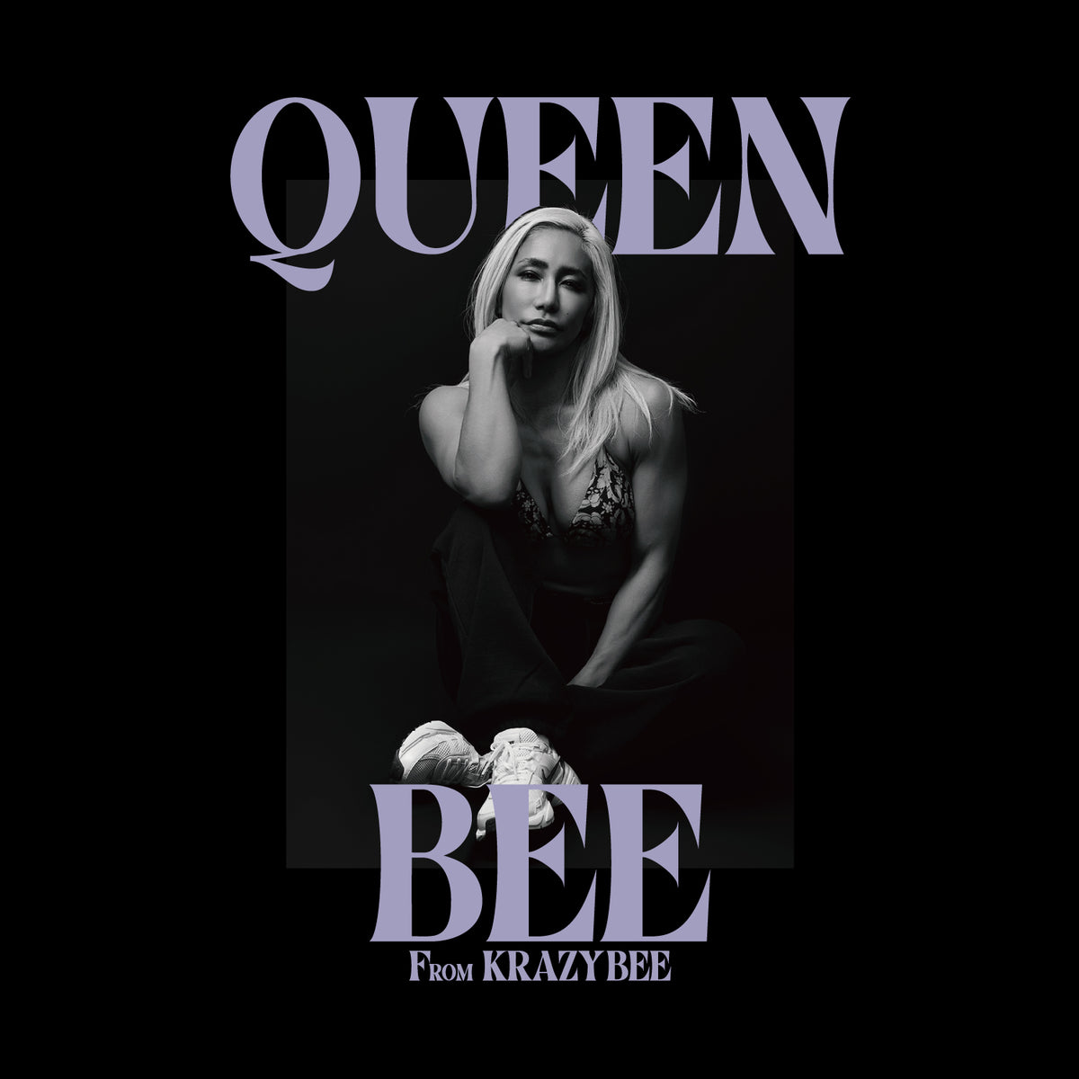 QUEEN BEE SUNS LS TEE ( WHITE )
