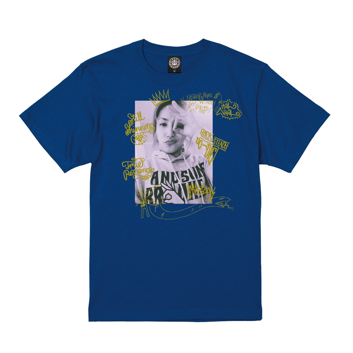 KING & QUEEN SUNS SS TEE ( BLUE )
