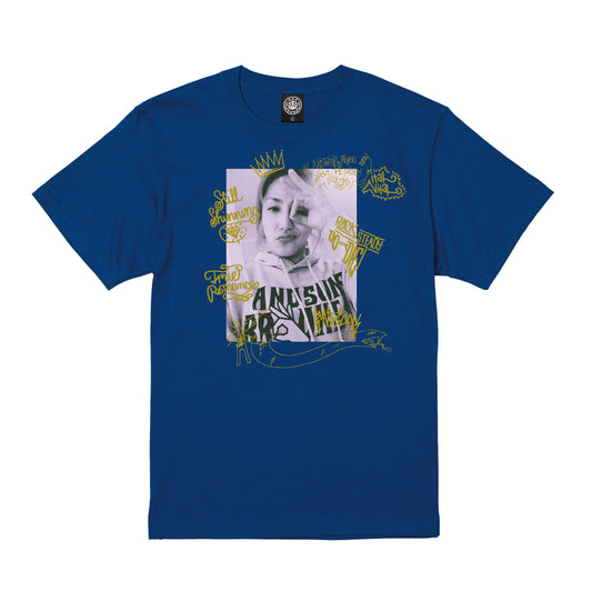 KING & QUEEN SUNS SS TEE ( BLUE )