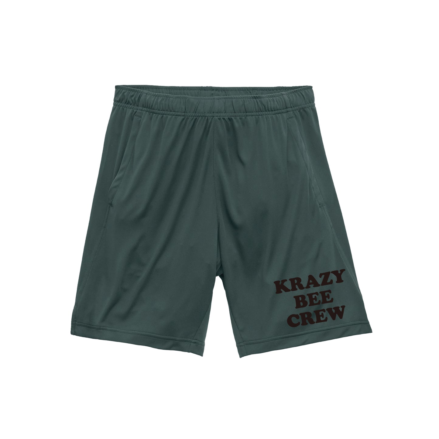 KRAZYBEE CREW DRI SHORTS (G.GREEN)