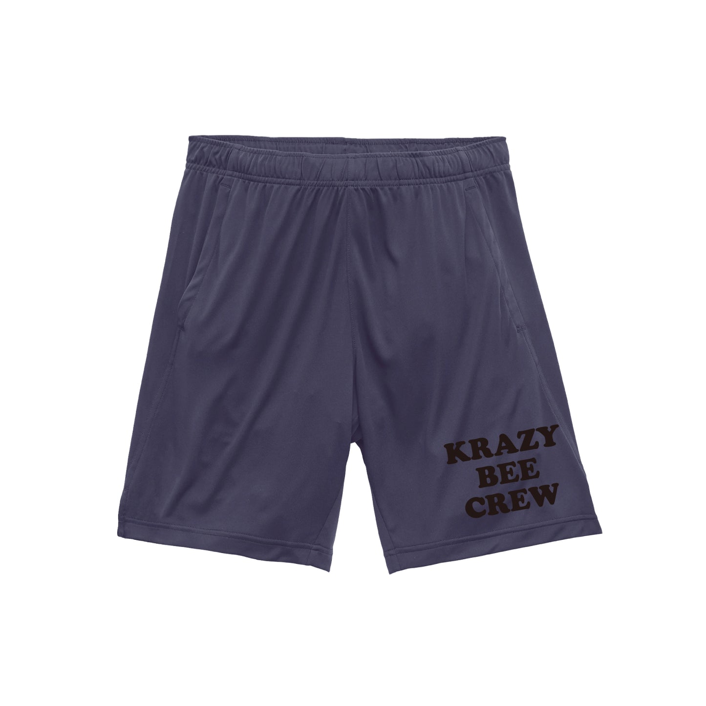 KRAZYBEE CREW DRI SHORTS (G.PURPLE)