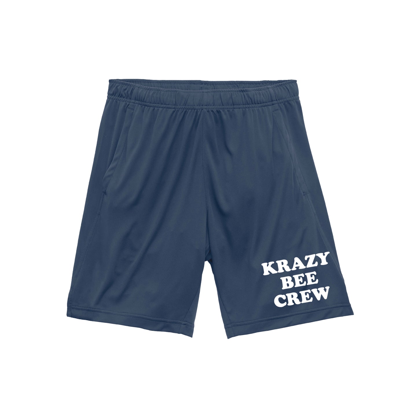 KRAZYBEE CREW DRI SHORTS (G.BLUE)