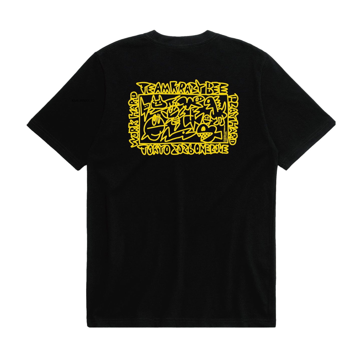 Work Hard, Play Hard TEE (BLACK)