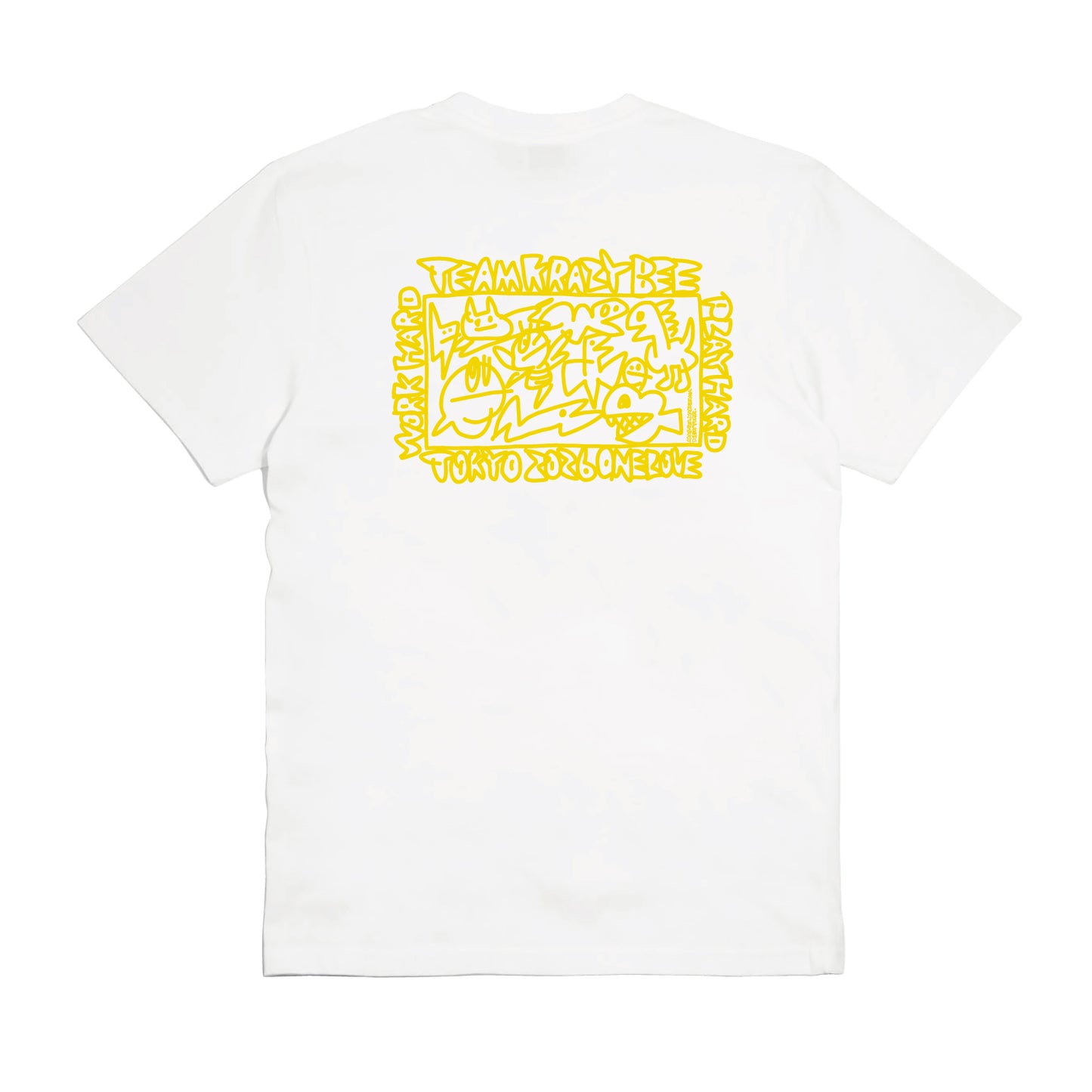 Work Hard, Play Hard TEE (WHITE)