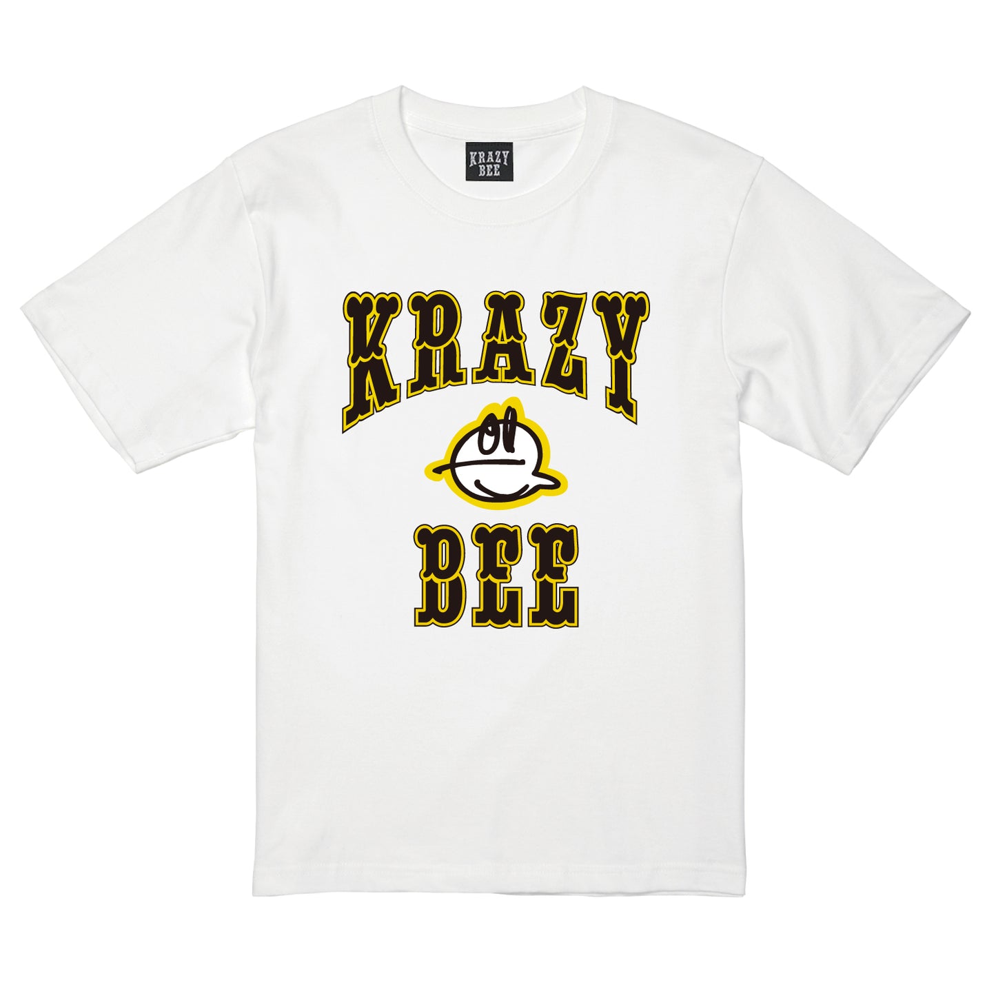W logo "Masaya Nakayama X Krazy Bee" TEE (WHITE)