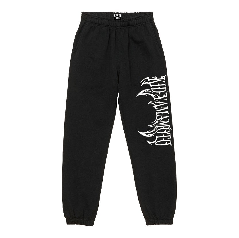 ITALIAN ROOSTER WORLD SWEAT PANTS (BLACK)