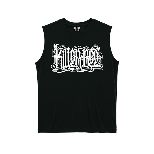 KILLERBEE RIZIN LANDMARK 15 MODEL SLEEVELESS TEE (BLACK_WHITE)
