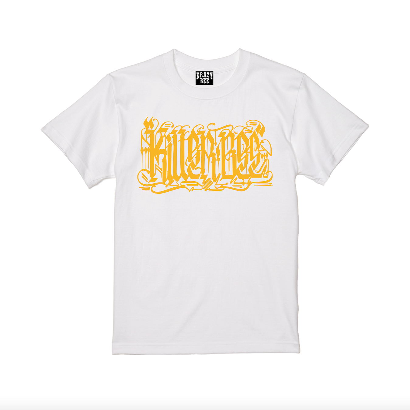 KILLERBEE RIZIN LANDMARK 15 MODEL SS TEE (WHITE_YELLOW)